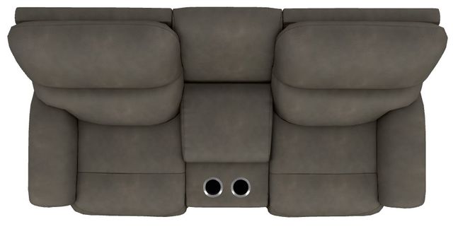 La-Z-Boy® Brooks Slate Power Reclining Loveseat with Console, Headrest, and Lumbar-4