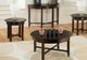 Handstone Customizable Demilune Expresso 36"W Half Round Sofa Table-1