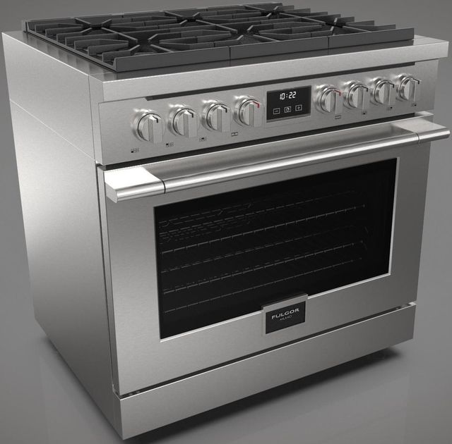 Fulgor Milano Accento 36" Stainless Steel Pro Style Gas Range-1