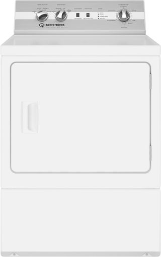 Speed Queen® DC5 7 Cu. Ft. White Gas Dryer