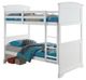 Furniture of America® Albano White Twin Over Twin Bunk Bed-0
