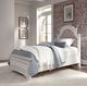 Liberty Furniture Magnolia Manor Antique White/Gray Full Upholstered Youth Panel Bed-1