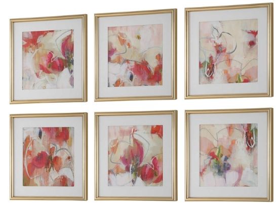 Uttermost® Liz Jardine 6-Piece Fresh Start Framed Prints Set-3
