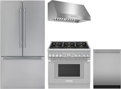 Thermador® 4 Piece Stainless Steel Kitchen Package