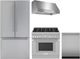 Thermador® 4 Piece Stainless Steel Gas Kitchen Package-0