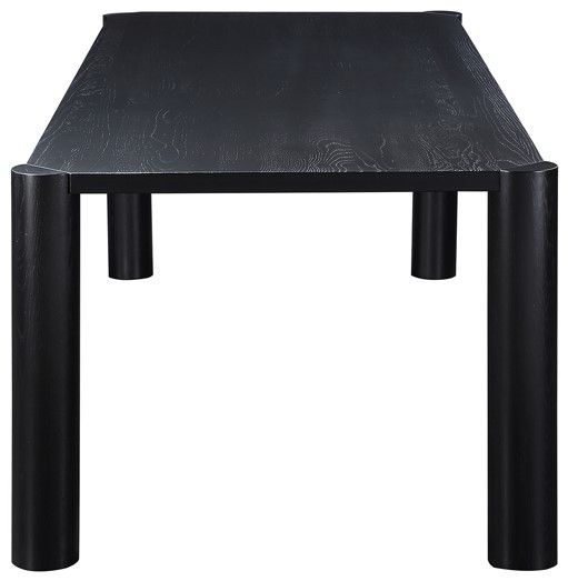 Moe's Home Collection Post Black Large Dining Table-2