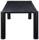 Moe's Home Collection Post Black Large Dining Table-2