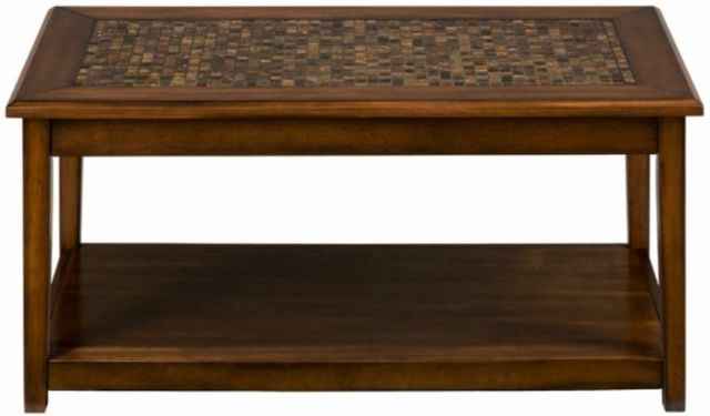 Jofran Inc. Baroque Brown Coffee Table-1
