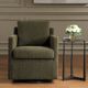 Uttermost® Tisdell Kale Green Swivel Glider-1