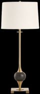 Uttermost® Dempsey Black/Brass Buffet Lamp-0