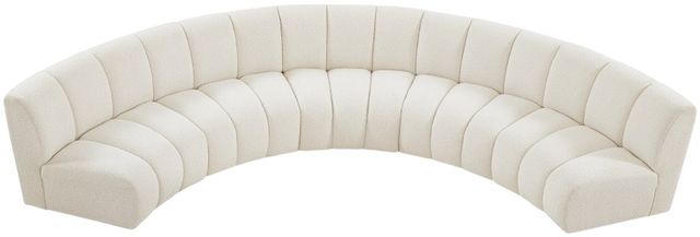 Meridian Furniture Infinity 5-Piece Cream Modular Sectional-3