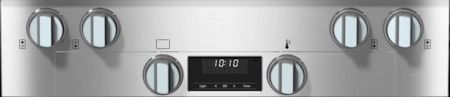 Miele 30" Clean Touch Steel Pro Style Gas Range-1