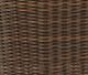 Signature Design by Ashley® Horizon Hall Brown/Green Rattan Outdoor Ottoman-5