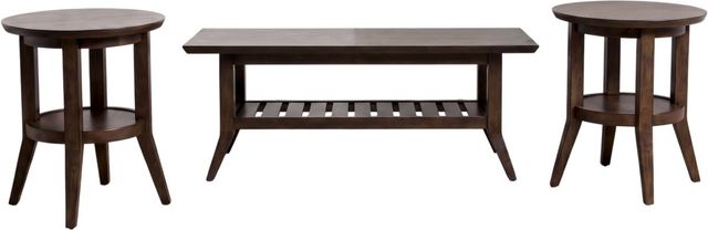 Liberty Furniture Ventura Boulevard 3-Piece Bronze Spice Optional Occasional Table Set-0