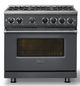 Viking® 7 Series 36" Cast Black Pro Style Liquid Propane Gas Range-3