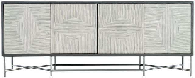 Hooker® Furniture Commerce and Market Fine Lines Black/White Credenza-2