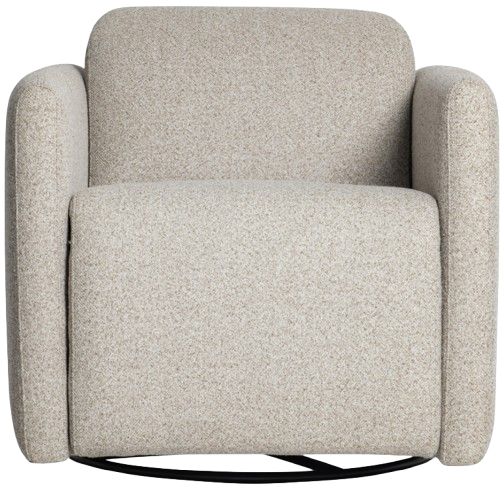 Bernhardt Livvy Bernhardt Living Beige 43" Power Reclining Swivel Chair-2