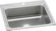 Elkay Lustertone® Classic Lustrous Satin 25" x 22" x 8-1/8" 1-Hole Single Bowl Drop-In Sink-0