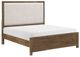 Homelegance® Matisse Brown/Brownish Gray Eastern King Panel Bed-0