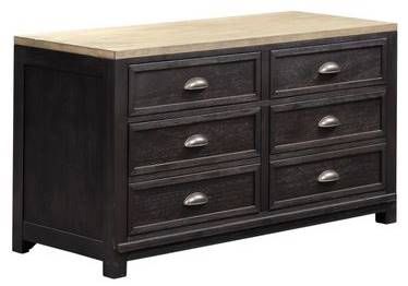 Liberty Furniture Heatherbrook 2-Piece Ash/Charcoal Desk Set-2