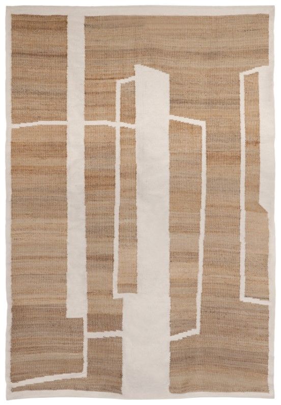 Dovetail Furniture Lark Ivory/Natural 9'x12' Area Rug-0