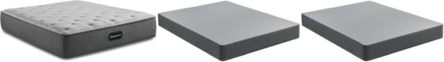Beautyrest® Select™ Pocketed Coil Plush California King Mattress and Standard Foundation-1