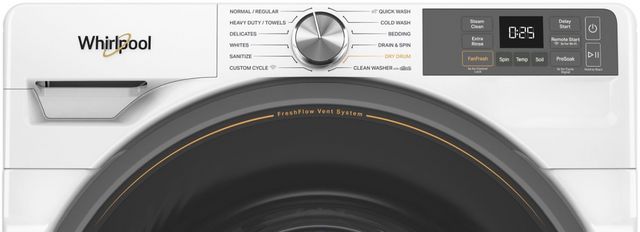 Laveuse à chargement frontal Whirlpool® de 5.2 pi³ - Blanc-3