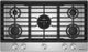 KitchenAid® 36" Stainless Steel Gas Cooktop with 5 Burners, Integrated Wok Grate and Griddle-0
