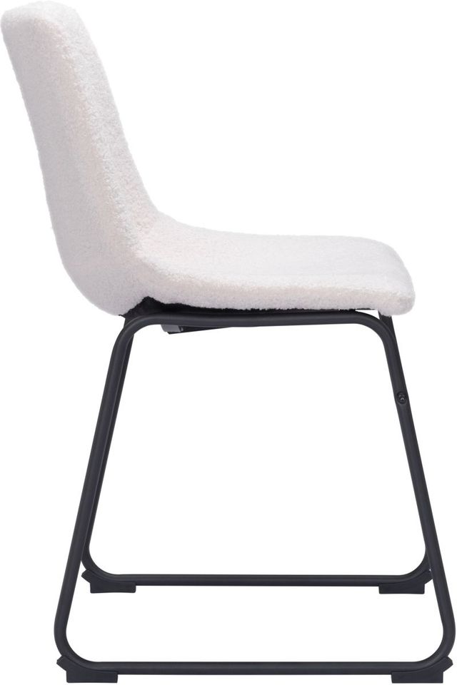 Zuo® Modern Smart Ivory Dining Chair-1