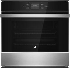 JennAir® NOIR™ 24" Floating Glass Black Electric Built In Single Oven