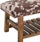 Crestview Collection Mesquite Ranch Brown Bench-3