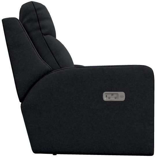 La-Z-Boy® Emmons Storm Power Reclining Loveseat with Console, Headrest, and Lumbar-2