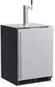 Marvel Classic 5.7 Cu. Ft. Stainless Steel Single Tap Beer Cooler/Kegerator-0