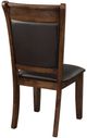Homelegance® Wieland Brown/Light Rustic Dining Side Chair-4