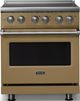 Viking® 5 Series 30" Golden Hour Pro Style Electric Range with Polished Chrome Trim-0