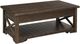 Bernards Jenson Walnut Cocktail Table with Lift Top-0