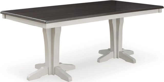 Darborn Dining Table - Gray/Brown - (D796D3) Darborn Dining Table - Gray/Brown - (D796D3)