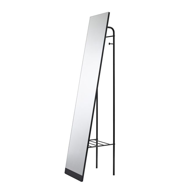 Adesso® Tillie Black Floor Mirror-0