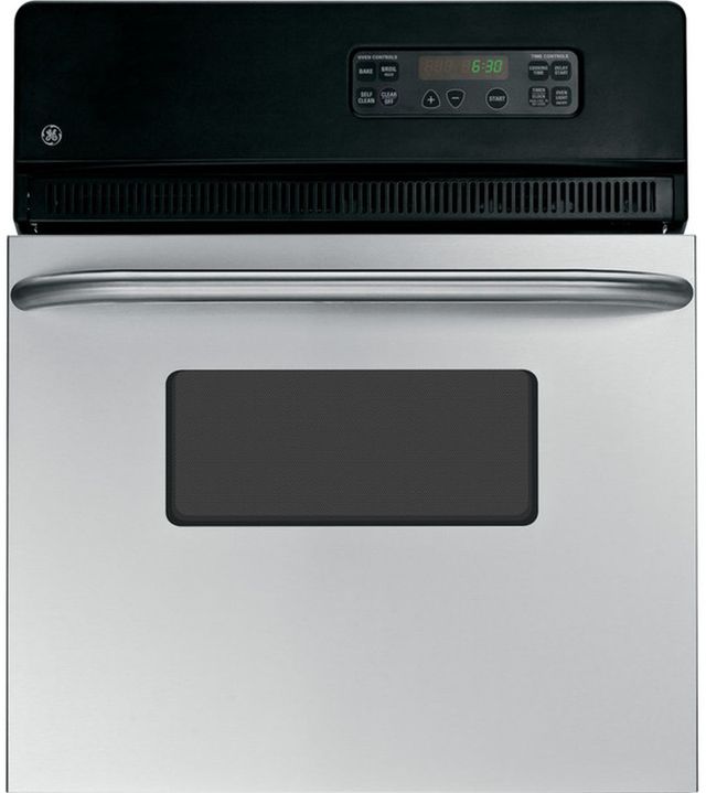 GE® 24" Stainless Steel Built In Single Electric Wall Oven-0