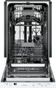 GE Profile™ 18" White Top Control Built In Dishwasher-1