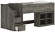 Signature Design by Ashley® Frandern Gray Twin Loft Bookcase Bed-3