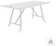 Armen Living Koala Black/Dark Eucalyptus Outdoor Patio Rectangle Dining Table-4