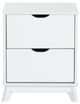 Powell® Portix 2-Piece White 2-Drawer Nightstand Set-4