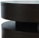 Jofran Inc. Brix Espresso Round End Table -3