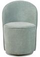 Jofran Inc. Urban Archive Landon Blue Swivel Dining Chair-2
