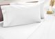 DreamFit® DreamComfort™ Long Staple Cotton White Split Head Queen Sheet Set-1