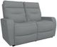 La-Z-Boy® Baron Graphite Power Wall Reclining Loveseat with Headrest-0