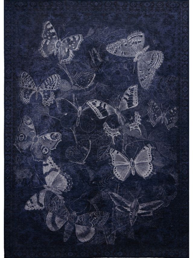 Renwil® Rye Blue Off-White 8' x 10' Area Rug-0