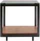 Olliix by Madison Park Iron/Walnut Pratt End Table-0