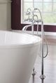 Moen® Weymouth™ Chrome Two-Handle Tub Filler with Hand Shower-3
